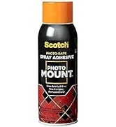 Scotch Photo Mount Adhesive, 10.3oz, Safe for Color Photos, Illustrations and Pictures (6094)