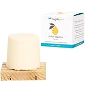 MightyNest Lemon Dish Washing Bar Soap | Dish Soap Bar with Self Draining Cedar Tray Kitchen Bund...