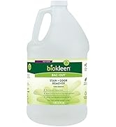 Biokleen Bac-Out Stain Remover for Clothes & Carpet - 128 Ounce - Enzyme, Destroys Stains & Odors...