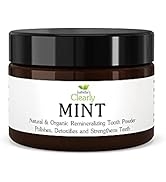 Isabella’s Clearly Mint, Remineralizing Tooth Powder | Anti Cavity, Whitening Toothpaste Powder