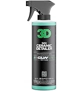 3D Ceramic Detailer, GLW Series | Hyper Gloss Finish | SiO2 Peak Hydrophobic Top Coat | Extends L...