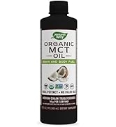 Nature's Way MCT Oil, Brain and Body Fuel from Coconuts*; Keto and Paleo Certified, Organic, Glut...