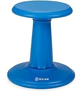 Gaiam Kids Wobble Stool Desk Chair - Alternative Flexible Seating Balance Wiggle Chair | ADHD Sen...