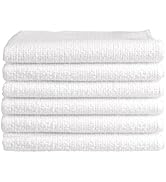 HOMEXCEL Microfiber Washcloths Towel Pack of 6,12"x12" Highly Absorbent and Soft Face Towels Wash...