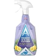 Astonish Streak Free Window & Glass Cleaner Spray Bottle With Vinegar For Deep Cleaning - Eucalyp...