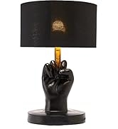 Middle Finger Novelty Lamp - Sculpture for Home, Office, Desk, and More - FCK You Bedside Night L...