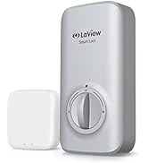 LaView Smart Lock, Bluetooth Enabled Door Lock, Wireless & Keyless Entry Door Lock with Connect W...