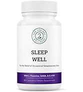 2nd Springs Sleep Well Stress Relief & Sleep Support Formula - Powerful Blend with Magnesium, L-T...