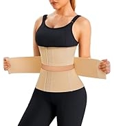 Nebility Waist Trainer for Women Tummy Control Shapewear Segmented Body Shaper Workout Girdle Cin...