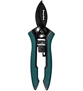 Berry&Bird Garden Clippers, Pruning Scissors with Stainless Steel Teflon Coating Blades and Handl...