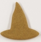 Witch Hat Gingerbread Cookies