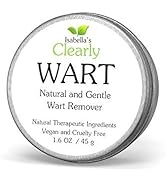 Clearly WART, Natural and Gentle Wart Remover | Aromatherapy Blend Skin Balm with Castor Oil and ...