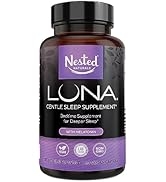 Luna | #1 Sleep Aid on Amazon | Naturally Sourced Ingredients | 60 Non-Habit Forming Vegan Capsul...