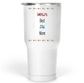 30 Oz White Large Tumbler