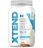 XTEND Pro Protein Powder Vanilla Ice Cream | 100% Whey Protein Isolate | Keto Friendly + 7g BCAAs...