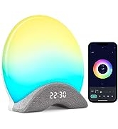 LaView Smart White Noise Machine,App Control Sleep Sound Machine Night Light 25 Relaxing Sounds a...