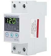 Voltage Protector Relay, SVP‑912 120VAC Adjustable Self‑Recovery Voltage Protector Under Voltage ...