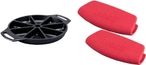 Wedge Pan + Grips, Red