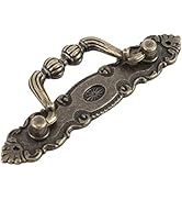 Akozon 4 Packs Iron Furniture Drawer Cabinet Desk Door Handle Hardware Home DIY Decor Box Handle ...