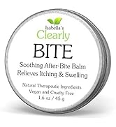 Clearly BITE Soothing After Bite Anti Itch Balm | Natural and Fast Relief from Insect Bites