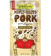 Riega Maple Glazed Pork Sheet Pan Seasoning, Perfect Rub Mix for Maple Glazed Pork Chops, 1 Ounce...