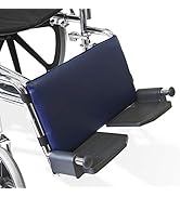 NYOrtho Wheelchair Leg Rest Cushioned Pad, 16x9 Inches - Premium Calf Pad with Wipe-Clean Vinyl C...