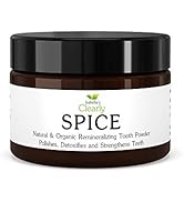 Clearly Spice, Natural Remineralizing Tooth Powder for Healthy Teeth and Gums