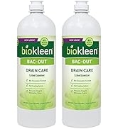 Biokleen Bac-Out Enzymatic Drain Cleaner - 32 Ounce (2 Pack) - Enzyme Prevents Clogs, Eco-Friendl...