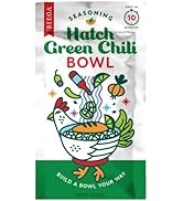 Riega Hatch Green Chili Bowl Seasoning, Authentic Hatch Green Chili Pepper Flavor to Enhance any ...