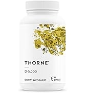 Thorne Vitamin D-5000 - Vitamin D3 Supplement - 5,000 IU - Support Healthy Bones, Teeth, Muscles,...