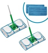 Reusable Microfiber Mop Pads Swiffer Wet Jet Mop Head Compatible Wetjet Compatible Machine Washab...