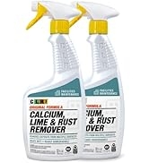 CLR PRO Calcium, Lime & Rust Remover - Quickly Removes Calcium and Lime Deposits, Stubborn Rust S...