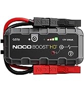 NOCO Boost HD GB70 2000 Amp 12-Volt UltraSafe Lithium Jump Starter Box, Car Battery Booster Pack,...