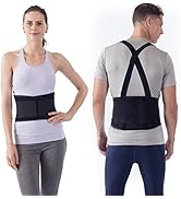 NYOrtho Back Brace Lumbar Support Belt - for Men and Women | Instantly Relieve Lower Back Pain | ...