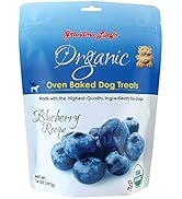 Grandma Lucy's Organic Oven Baked Dog Treats - Blueberry, 14 oz