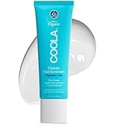 COOLA Organic Face Sunscreen SPF 50 Sunblock Lotion, Dermatologist Tested Skin Care for Daily Pro...