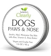 Isabella's Clearly Paws for Dogs, Soothing Balm for Dry and Irritated Paws and Noses | Hydrates, ...