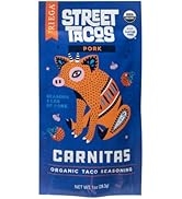 Riega Organic Carnitas Street Taco Seasoning, Perfect Mix for Authentic Slow Cooker Shredded Pork...