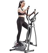 Sunny Health & Fitness Essentials Series Elliptical Machine Cross Trainer with Optional Exclusive...