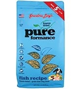 grandma lucy's Pureformance Freeze-Dried Dog Food, Fish, 1 lb