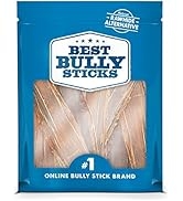 Best Bully Sticks All-Natural USA Baked & Packed 100% Beef Joint Jerky Dog Treats - Supports Hips...