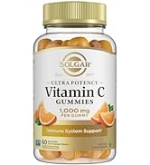 Solgar Vitamin C Gummies for Adults 1,000mg Ultra Potency Vitamin C Immune System Support for Wom...