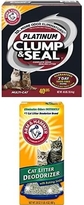 40 lbs Clumping Cat Litter + 1.25 lbs Deo