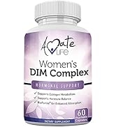 Women’s DIM Complex 150mg - Bioperine Estrogen Balancing Pills for Menopause & Hot Flashes Relief...