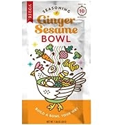 Riega Ginger Sesame Bowl Seasoning, Perfect Asian Seasonings Spice Mix for Sesame Ginger Rice or ...