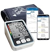 ADC Advantage Connect Automatic Digital Blood Pressure Monitor with Bluetooth, Free App and Integ...