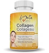 Amate Life Colageno Hidrolizado para Mujer y Hombre– Capsulas Colágeno para Cabello, Piel y Uñas ...