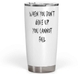 20 Oz White Fat Tumbler