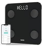 Wyze Smart Scale S for Body Weight, Digital Bathroom Scale for Body Fat, BMI and Muscle, Weight L...