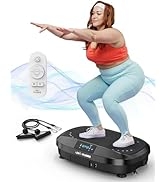 FLYBIRD Vibration Plate Exercise Machine, Lymphatic Drainage Machine, Whole Body Workout Vibratio...